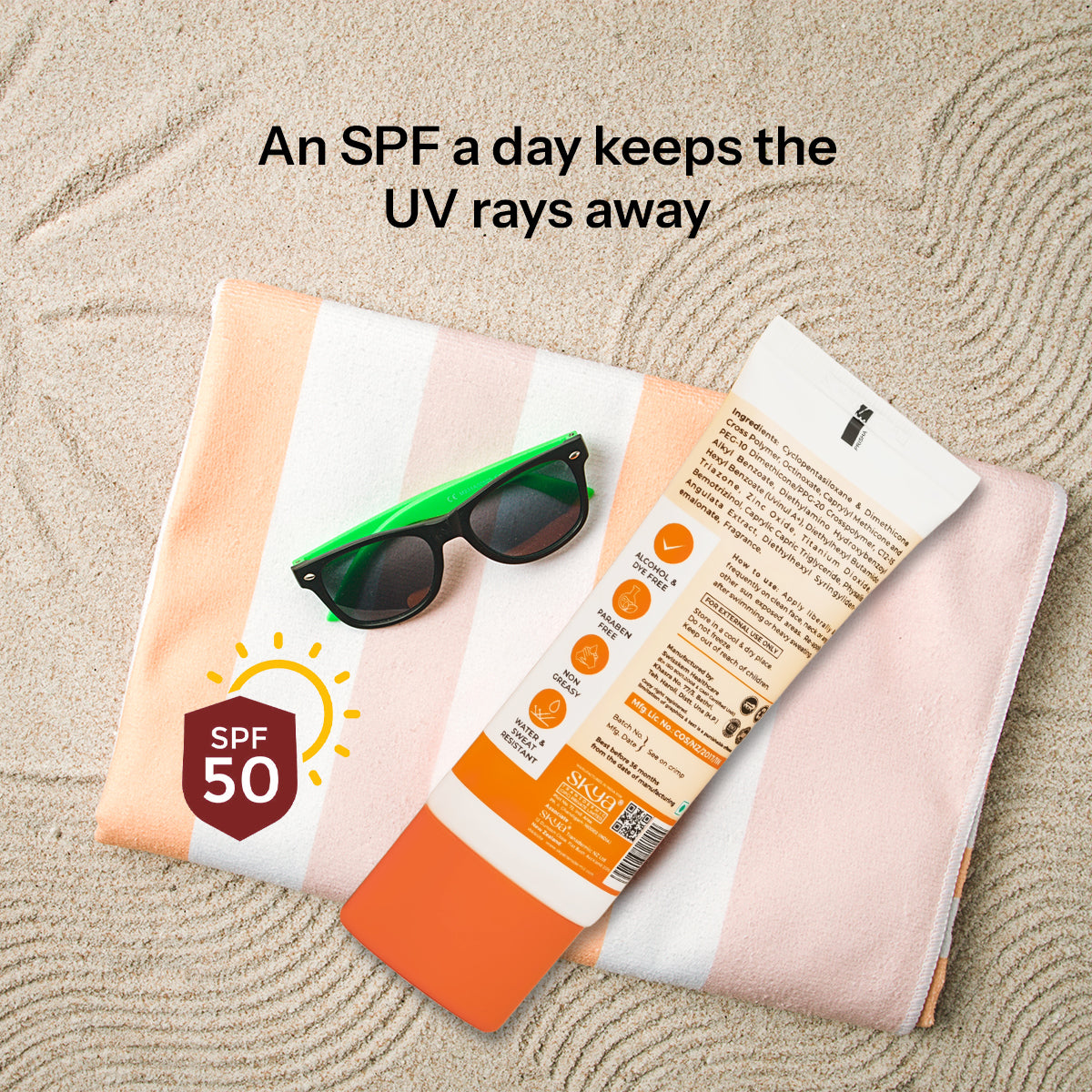 Skya Ultra Matte Dry Touch Silicone Sunscreen Gel